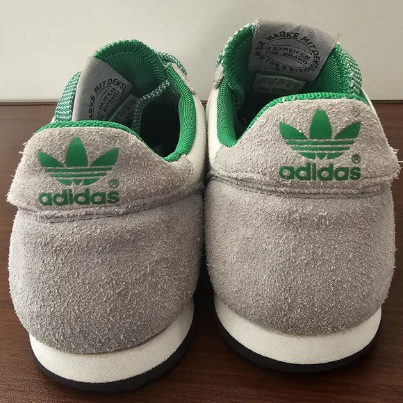 ADIDAS DragonTrainers Men's Gray & Green Sneakers, Shoes - Picture 7 of 9